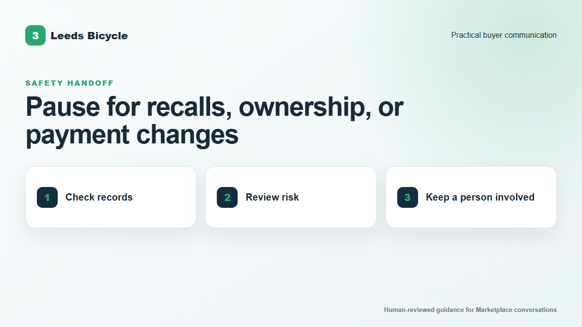 How Bike Shops Can Handle Facebook Marketplace Buyer Messages Safely - privacy tips